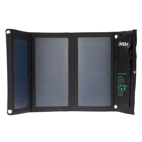 Panel LIXADA 20W Cargador solar de 2 puertos USB para el iPhone 6s / 6 / iPad Plus Galaxy S6 / S7 / Edge / Plus Nexus 5X / 6P Alta eficiencia camping montar a caballo Escalada Otras actividades al aire libre de iluminación Uso