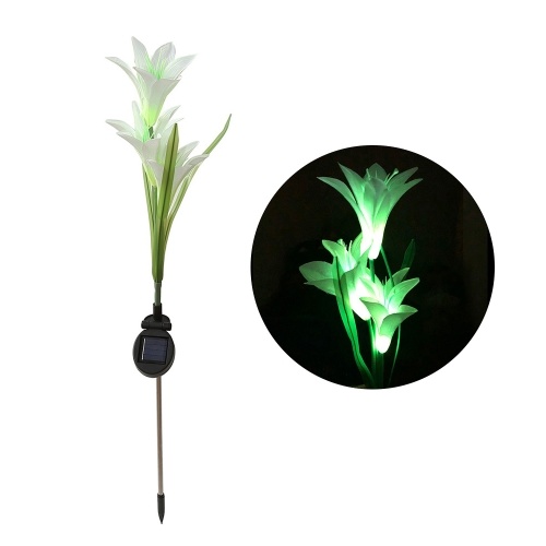 

Outdoor LED Path Lamp Solar Garden Stake Lights