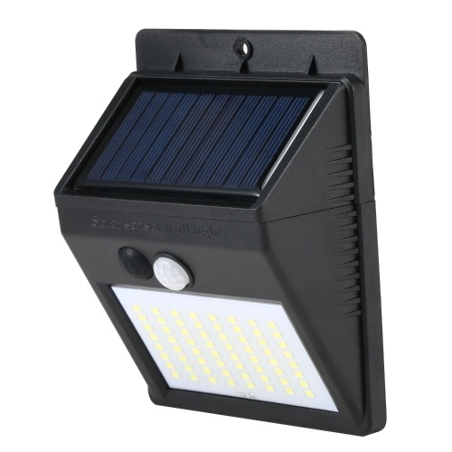 64 LEDs IP65 Solar Panel Motion Detection Lamp