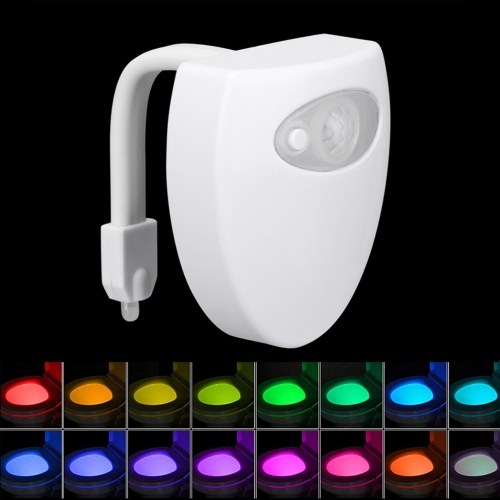 

16 Colors Toilet Night Light by Motion Activated LED Light
