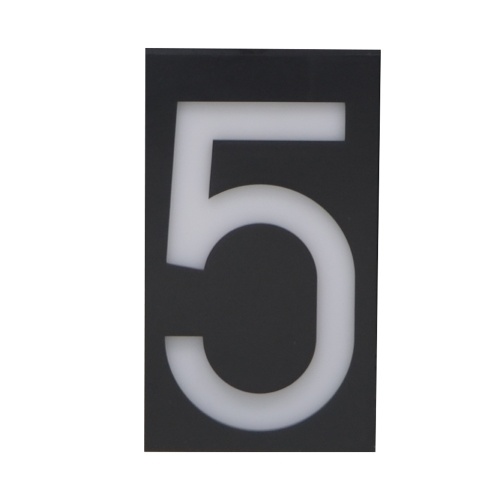 

Solar Power Outdoor Rechargeable Number Plate Digital Display Light