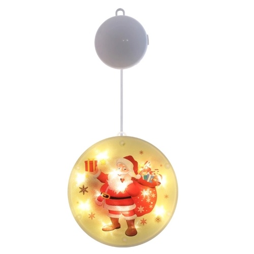 

Led Sucker Decorative Lights Christmas Lamp Festive Christmas Battery Lights