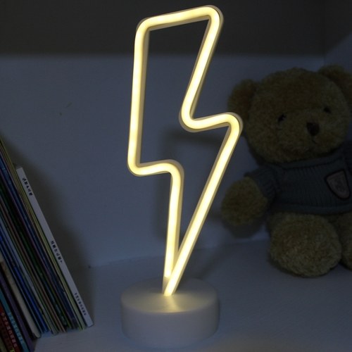 

Cute Design Night Light Beside Lamp 3 * AA Cell Operated USB Powered Home Decoration