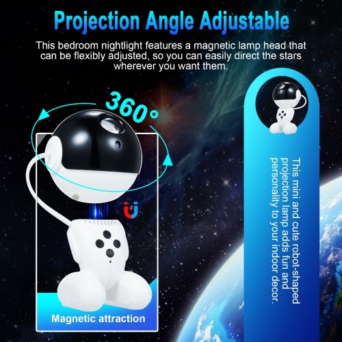 Star Projector Galaxy Night Light Starry Nebula Ceiling LED Lamp 15 Light Effects with Remote Control