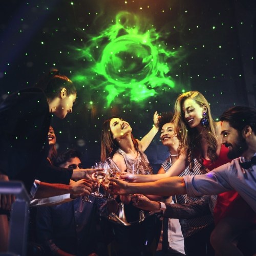 Star Projector Galaxy Night Light Starry Nebula Ceiling LED Lamp 15 Light Effects with Remote Control