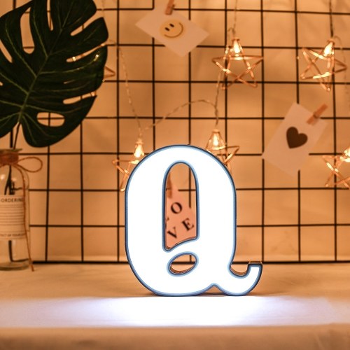 

White Letter-Shape Lamp Home Club Outdoor Indoor Party Wedding Decoration