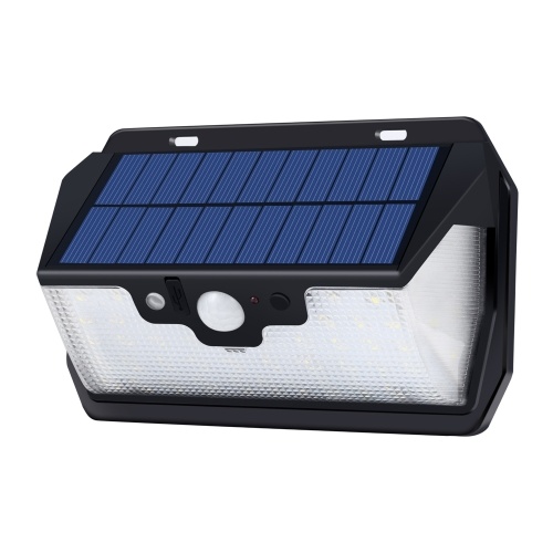 

USB Rechargeable 53 LEDs Solar Power Remote Sensing Wall Lights