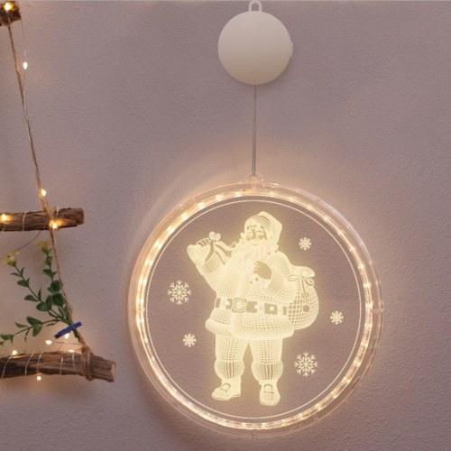 

Christmas Hanging Light Indoor Outdoor Festival Party Window Wall Decoration Waterproof Led Lamp