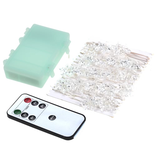 

Christmas Starry String Light 40 LEDs 3m/10ft Timer Function with Remote Control Battery-operated Fairy Lamp for Christams Halloween Festive Decoration