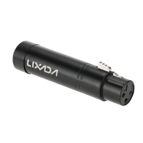 Lixada 2.4G ISM DMX512 Wireless 3 Pins Female XLR Receptor LED Lighting para Stage PAR Party Light