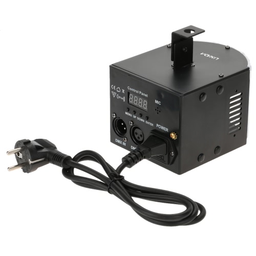 

Lixada 30W RGBWY LED DMX512 звуковой активации автоматического запуска 6 каналов Мини этапа свечения лампы для КТВ диско клуб свад
