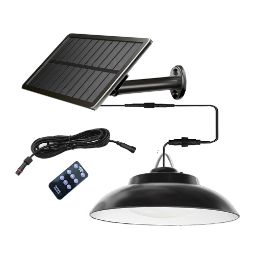 Solarlampe 2,5 W Solarpanel 8 W LED-Licht 48 LED-Lampe Perlen Induktionswandlampe Außenhaus Innenhof Garage Gartenlampe