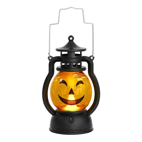 

LEDs Pumpkin Design Night Light Beside Lamp Handheld Cell Powered Operated