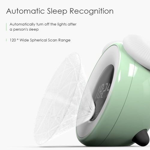 

Intelligent Smart LED Clock Night Lamp