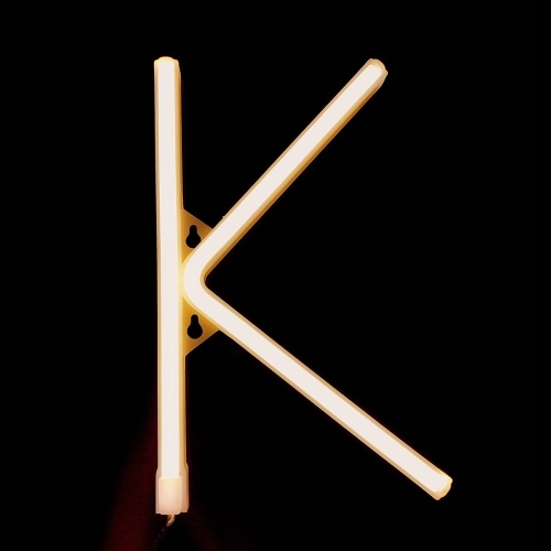 

26 Letter LED Lamp Battery Operated Powered A-Z Shape Warm White