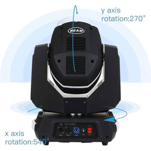 

230W Stage Lighting 230 Beam 3in1 7R Moving He-ad Light Prism Rotating Lamp
