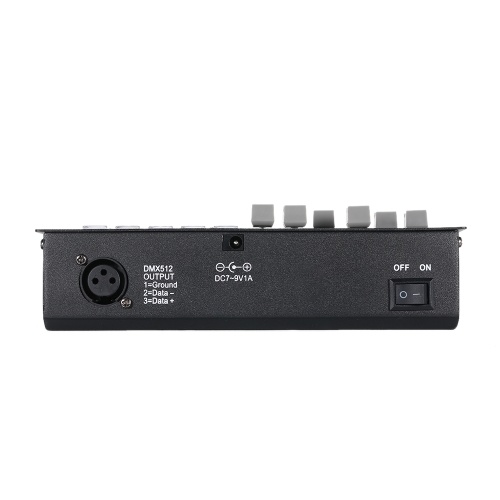 

DC7-9V 0.2W Mini DMX512 Console Stage Light Built-in Controller