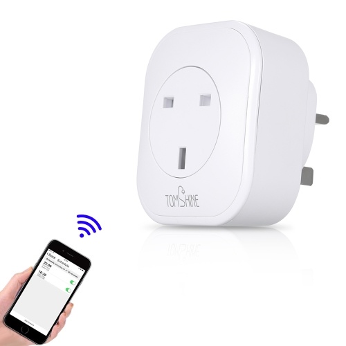 

Tomshine AC100-240 В 2000 Вт (макс.) 10A WIFI Подключенный интеллектуальный разъем с USB-портом для зарядки
