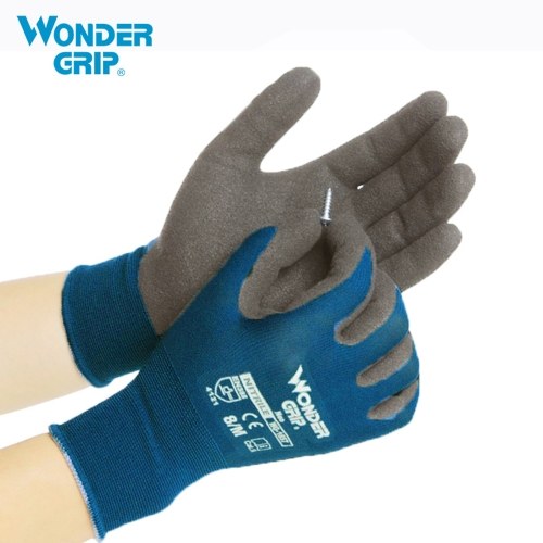 Guanti da giardinaggio Wonder Grip Guanti resistenti all'abrasione in Nylon e rivestimento in nitrile Guanti da lavoro universali