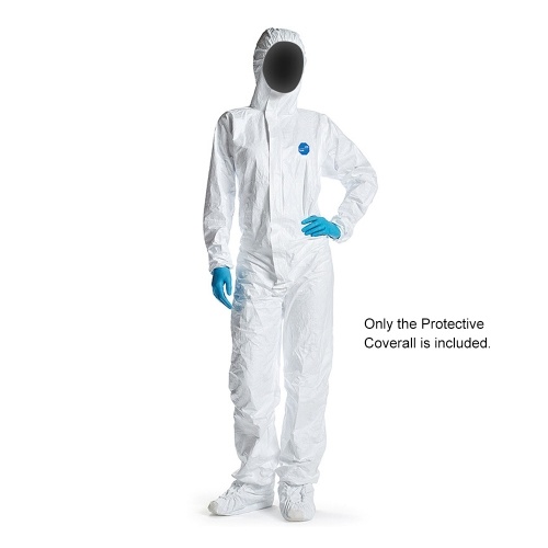 

DU PONT Protective Coverall Safety Clothing Anti Static Hooded Suit Anti Particles/Chemical Splash M/L/XL/XXL