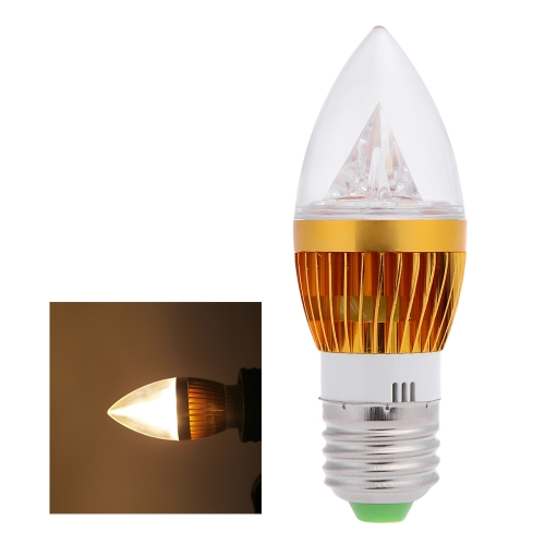 Lixada    E27 6W LED Ampoule Bougie Lustre Lampe Lumière Forte Puissance AC85-265V