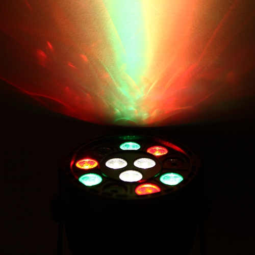Lixada DMX-512 RGBW LED High Power Stage PAR Light 