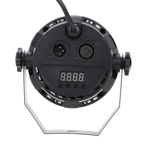 Lixada DMX-512 RGBW LED High Power Stage PAR Light 
