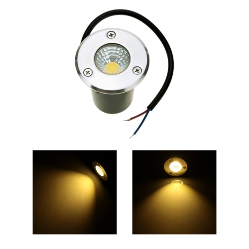 5W 85-265V AC IP67 s/n LED lampe souterrains étanches haute puissance trempé verre jardin jardin paysage CE RoHs