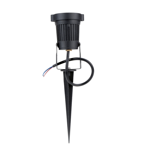 

8W 85-265V AC IP65 черного алюминия привели газон светильник лампа высокой мощности RGB тепло/природа белый пруд сад путь CE RoHs