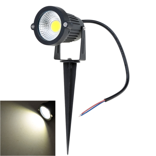 10W 85-265V AC IP65 en aluminium noir pelouse LED Spot Light lampe haute puissance RGB chaud/Nature jardin étang blanc chemin CE RoHs