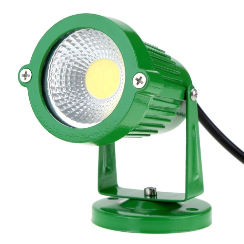 

6W 12V AC DC IP65 Green Aluminum LED Lawn Spot Light Lamp High Power RGB Warm/Nature White Outdoor Pond Garden Path Landscape Decor CE RoHs