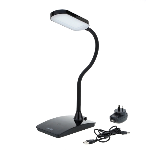 LIXADA 6W Rechargeable Touch interrupteur tableau LED lampe variateur oeil protéger luminosité réglable souple pour étude de chambre dortoir Bureau