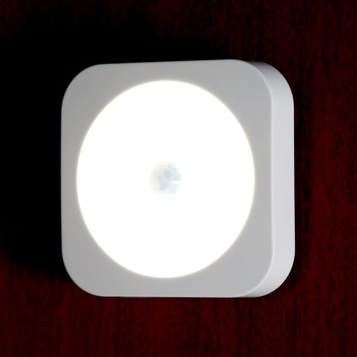 Mini Motion Sensor LED Nacht Licht drahtlose wiederaufladbare eingebaute Lithium Batterie Schrank am Bett Flur CE RoHs