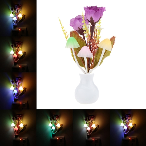 LED Flower Plant Color Change Sensor Light