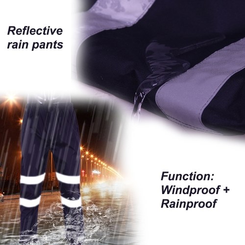 

SFVest High Visibility Reflective Rain Pants
