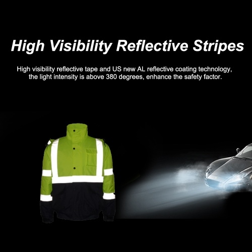 SFVest High Visibility Reflective Cotton Coat