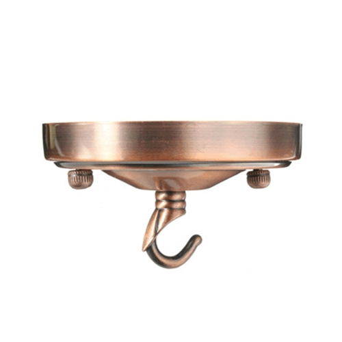 

Retro Vintage Iron Ceiling Hook Plate Roof Sucking with Completed Accessories