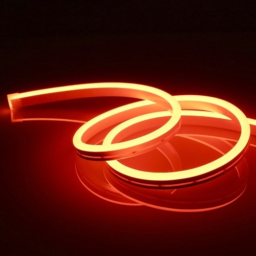 120LEDs 1M Flexible Soft LED Neon Tube Rope Strip Light Bar Lamp