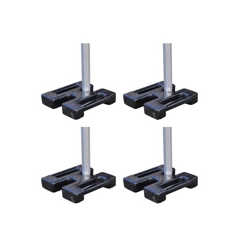 Lot de 4 - Poids de lestage pour tente pliante Pro 15KG