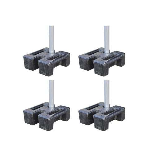 Lot de 4 - Poids de lestage pour tente pliante Pro 30KG