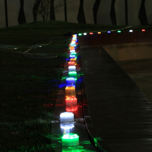 

Solar Powered 4Colors LED Landscape Buried Light