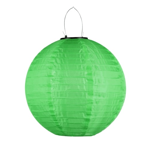 

200mm/ 8 inch Solar Operated LED Outdoor Lantern Hanging Light Decorative Lantern IP65 Water Resistance