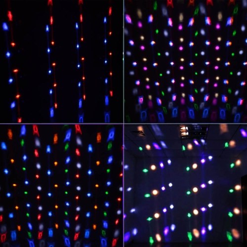 

Second Hand 100-240V 24W RGBW LED 6 Channel Dmx 512 Voice-activated Voice-control Automatic Control LED Projector DJ Home KTV Disco Stage Lighting Lights