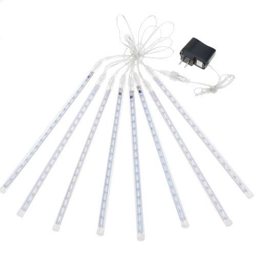 30cm 8 Tubes Falling Snow Strip Fairy Meteor Shower Rain LED Light String