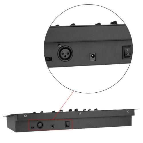 

192 каналов DMX512 контроллер консоль для стадии света партия DJ диско оператора Equippment