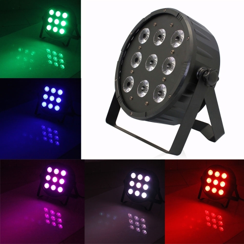 120W 9LEDs RGBW Slim Wash PAR Light Stage Effect Lamp