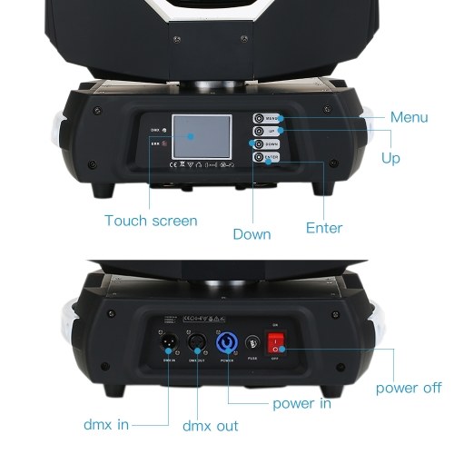 

230W Stage Lighting 230 Beam 3in1 7R Moving He-ad Light Prism Rotating Lamp