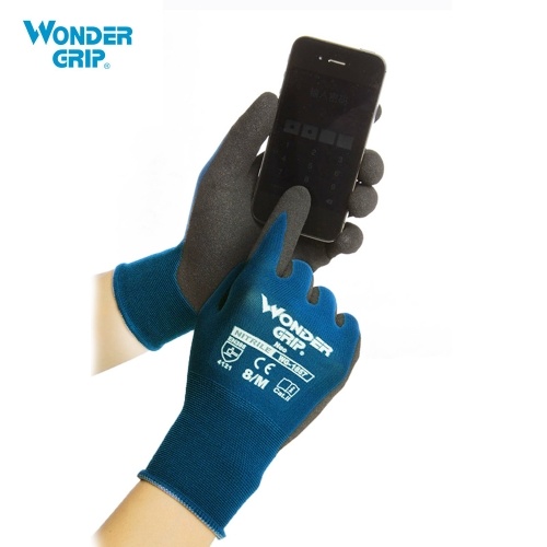 

Wonder Grip Gardening Gloves Abrasion-proof 18-Gauge Nylon Liner & Nitrile Coating Universal Work Gloves