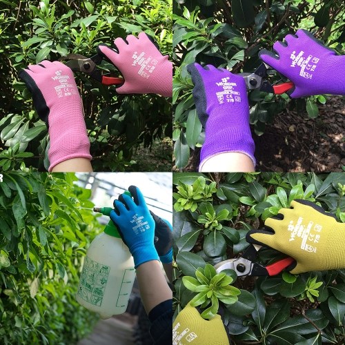 

Wonder Grip Gardening Safety Glove Nylon With Nitrile Coated Work Glove Abrasion-proof Universal Working Gloves