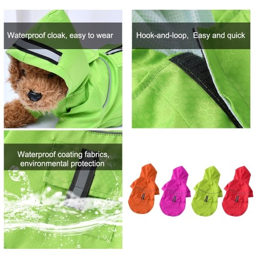 

Summer Outdoor Puppy Pet Rain Coat